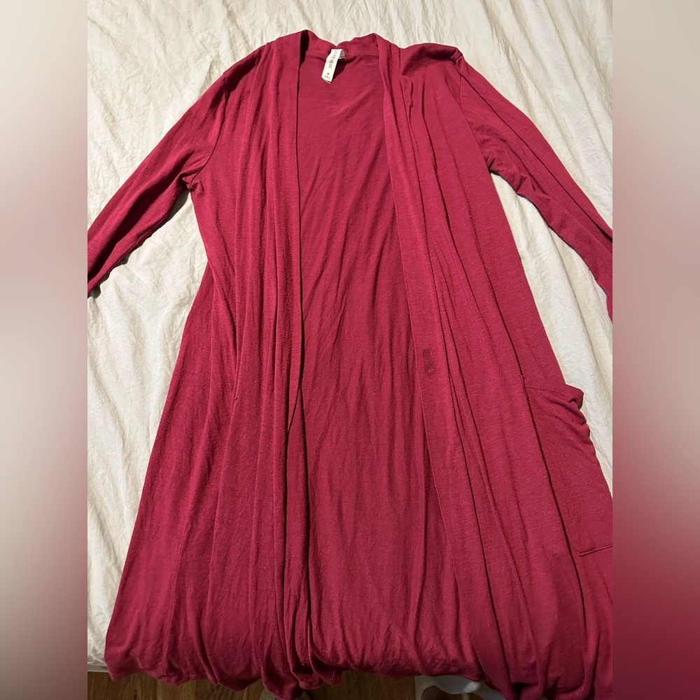 Long soft cardigan